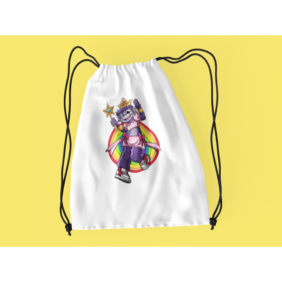 "Rainbow Gorilla ´Princess Hope´ Rugzak met koord - Rainbow Gorilla Store"