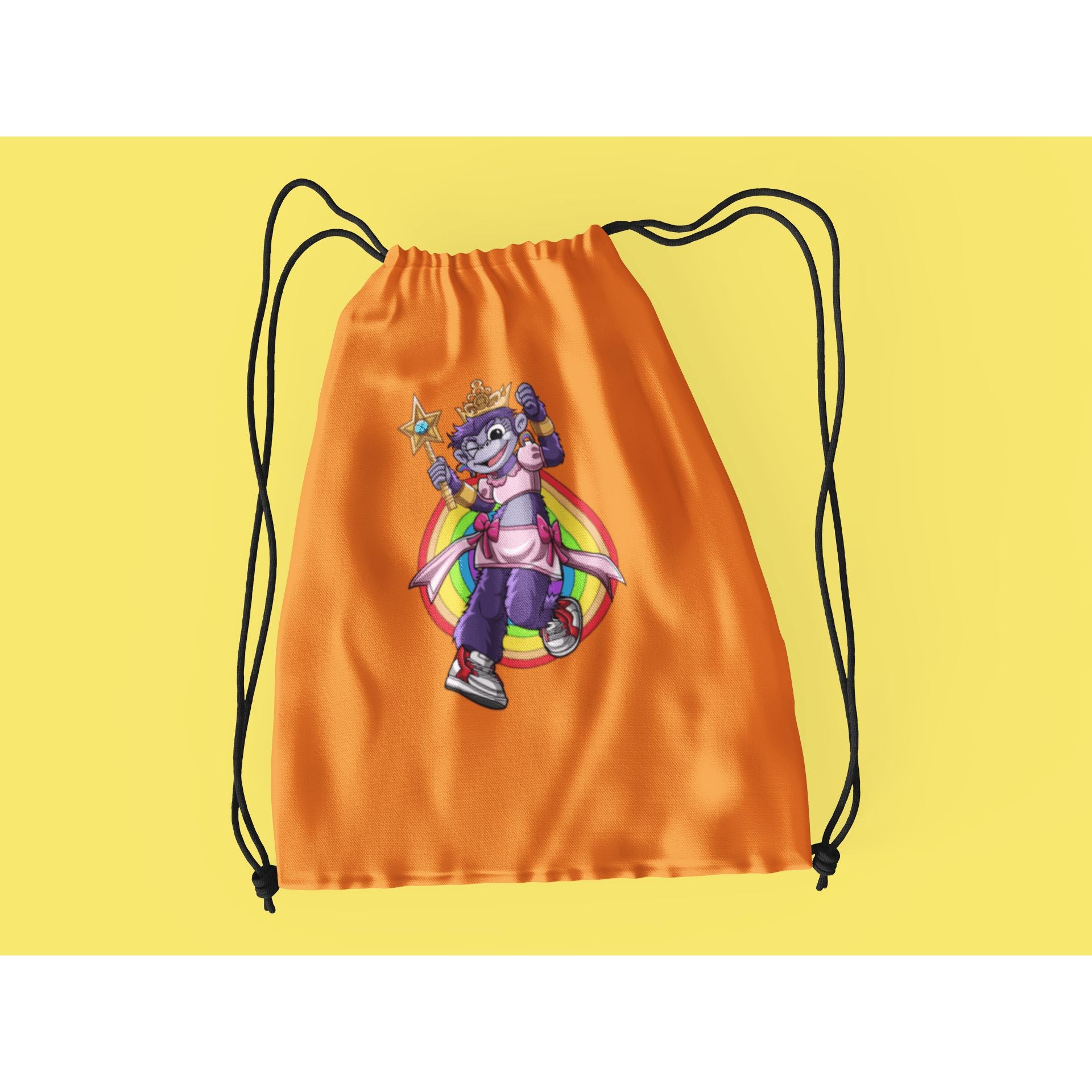 "Rainbow Gorilla ´Princess Hope´ Rugzak met koord - Rainbow Gorilla Store"