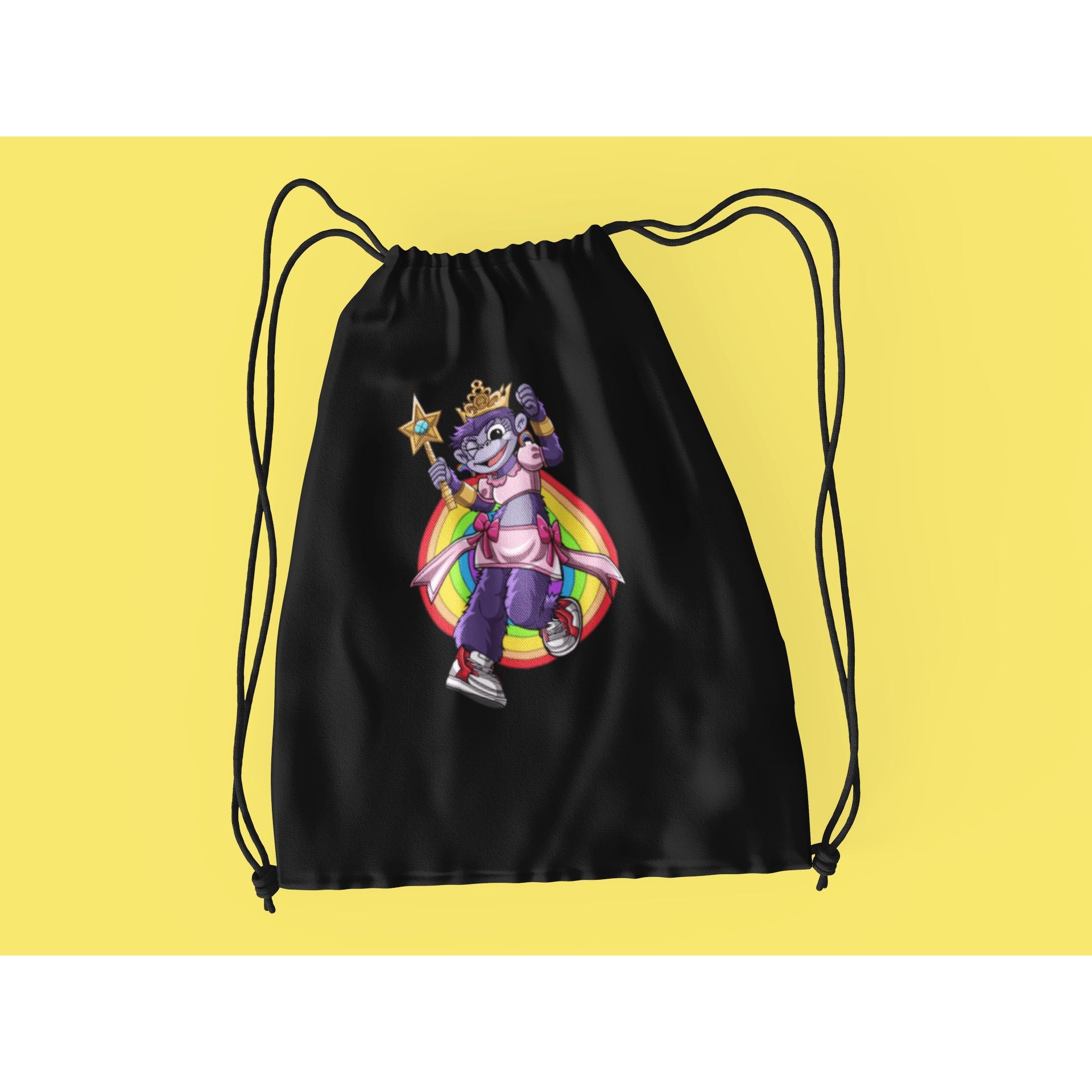 "Rainbow Gorilla ´Princess Hope´ Rugzak met koord - Rainbow Gorilla Store"