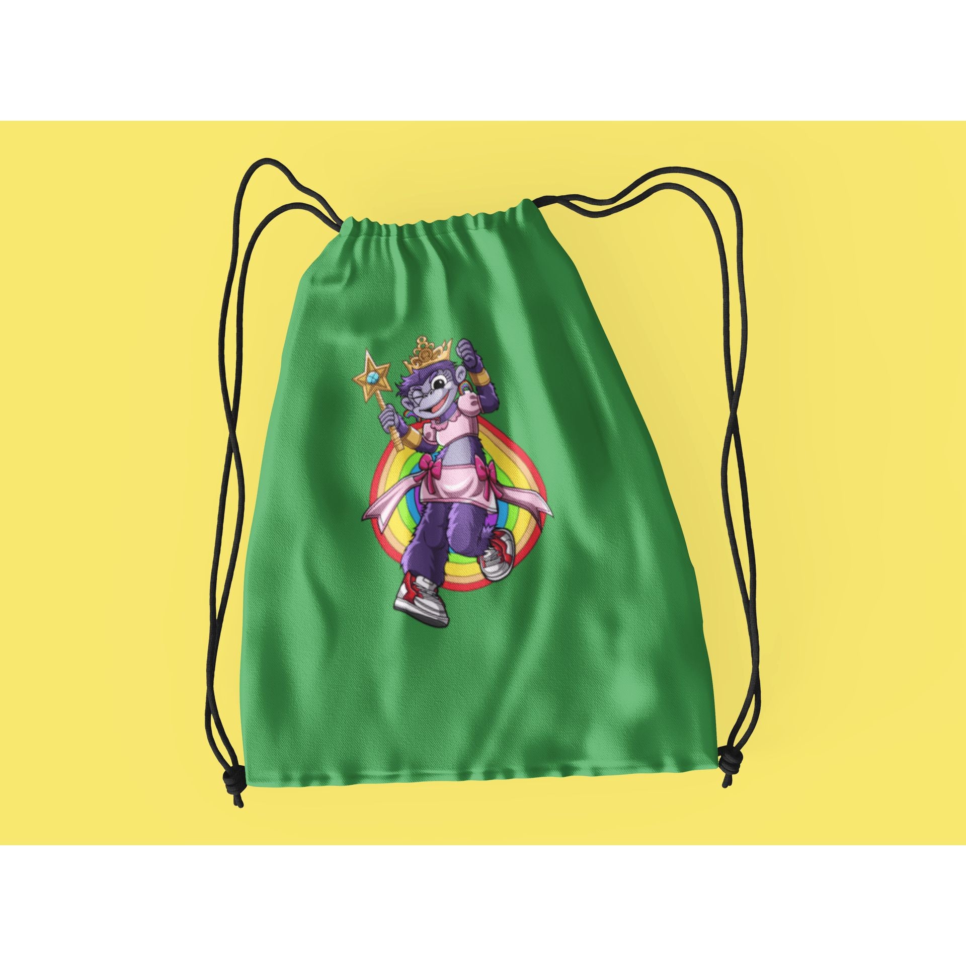 "Rainbow Gorilla ´Princess Hope´ Rugzak met koord - Rainbow Gorilla Store"