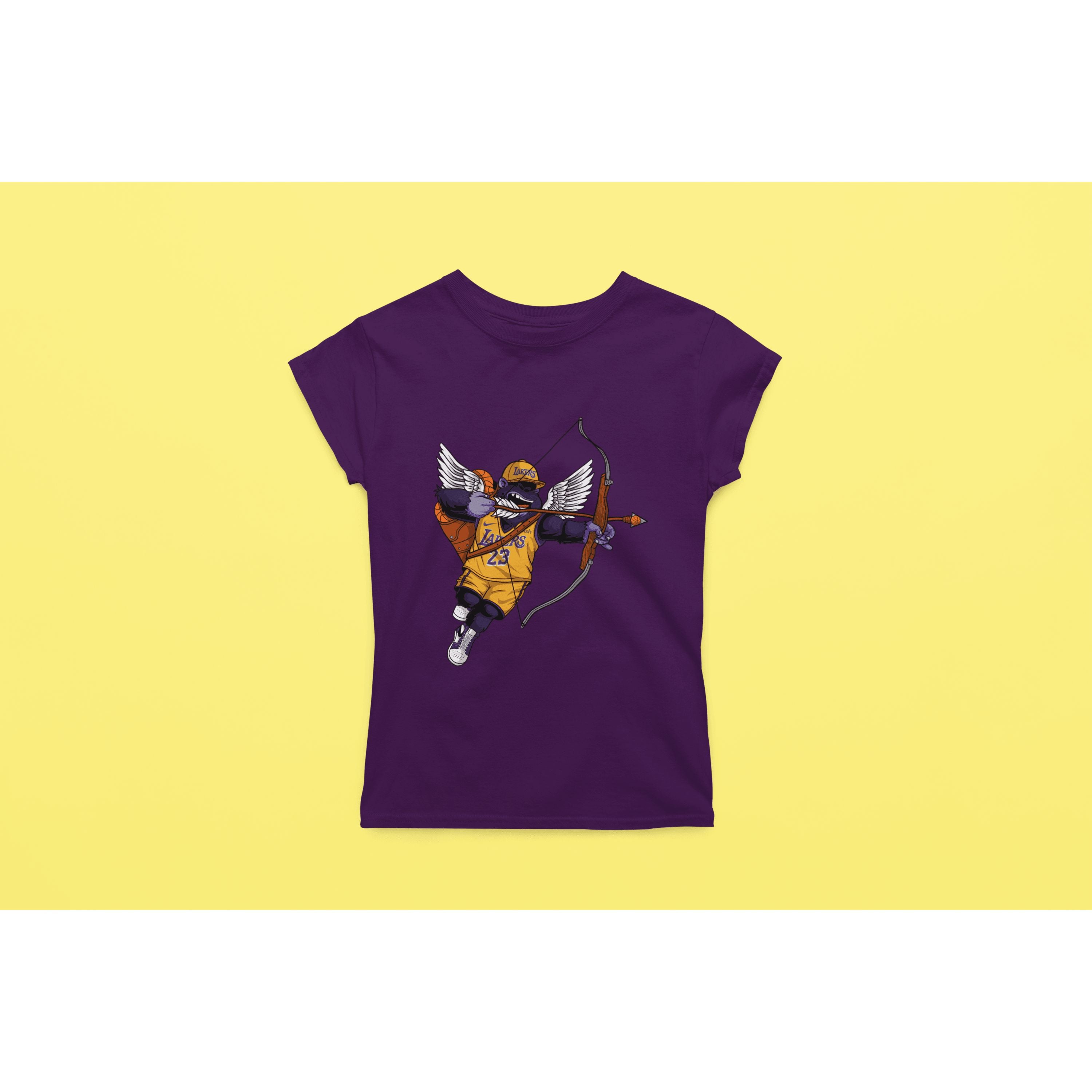 "Rainbow Gorilla ´The Love Gorilla´ Dames T-shirt - Rainbow Gorilla Store"