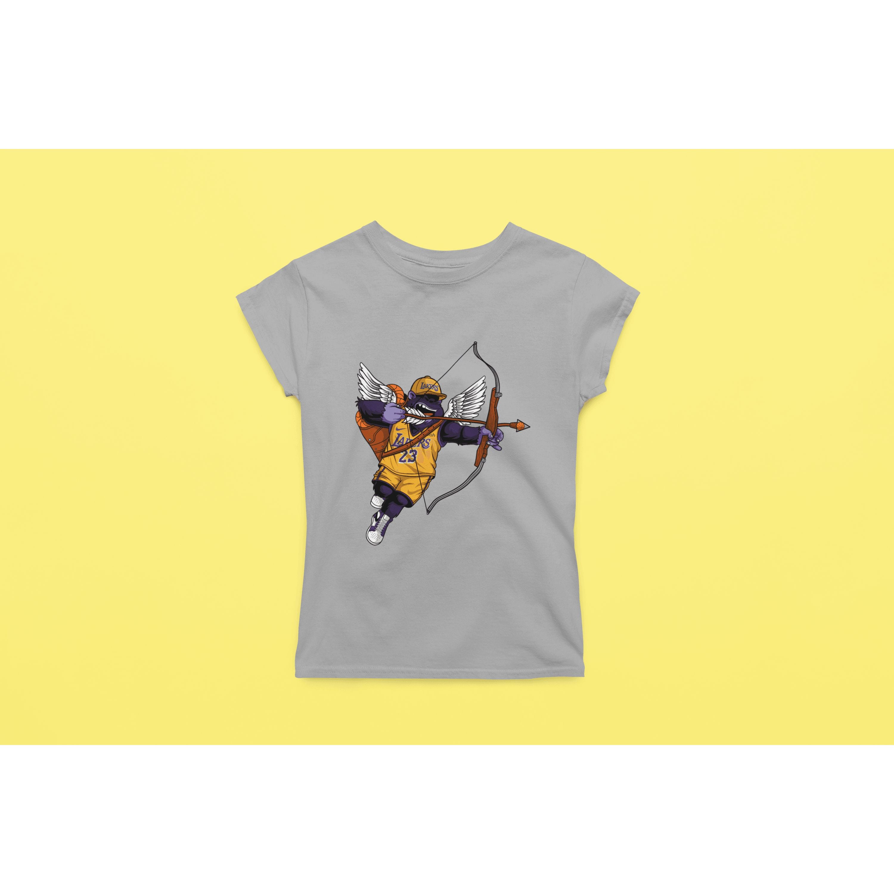 "Rainbow Gorilla ´The Love Gorilla´ Dames T-shirt - Rainbow Gorilla Store"