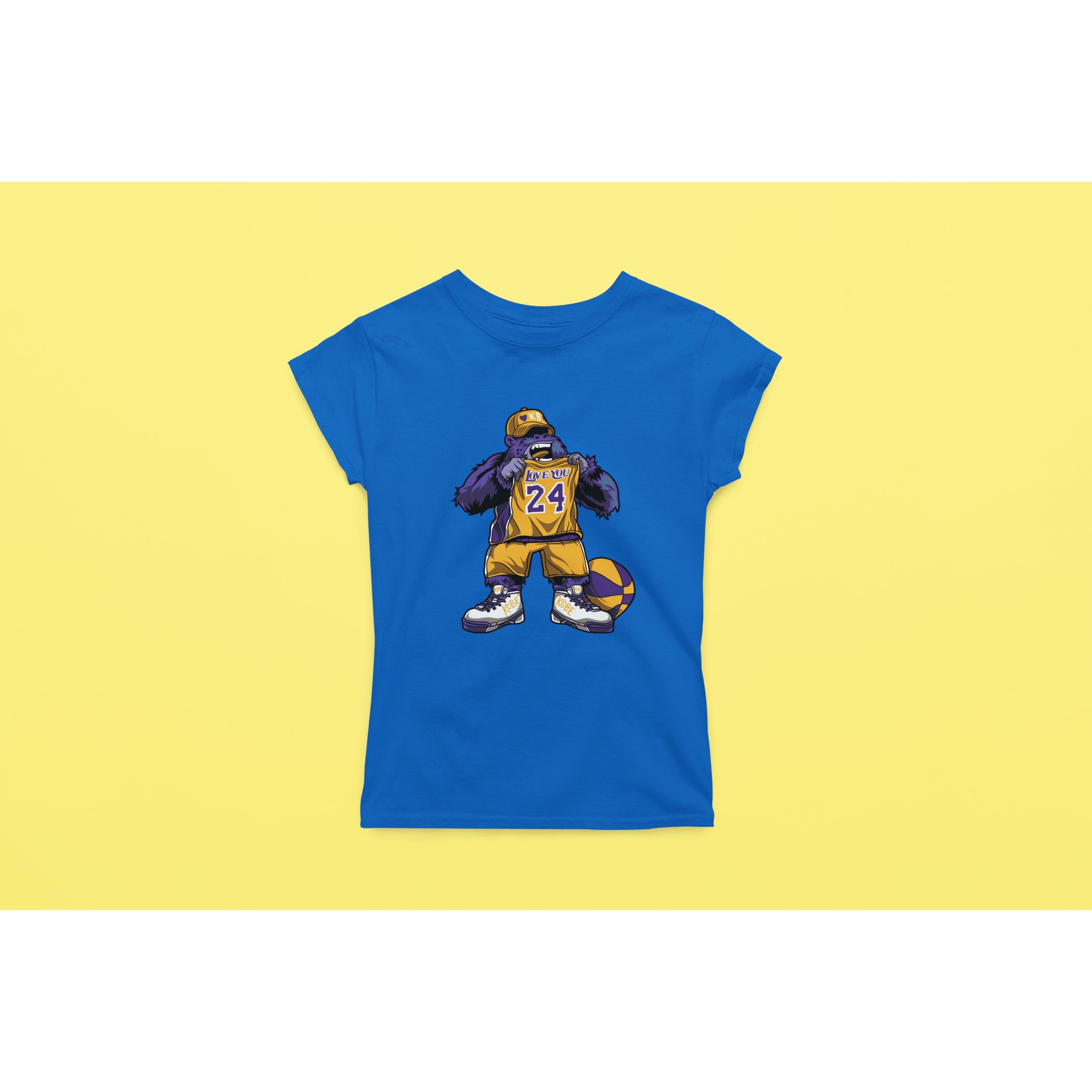 "Rainbow Gorilla ´Love you 24´ Dames T-shirt - Rainbow Gorilla Store"