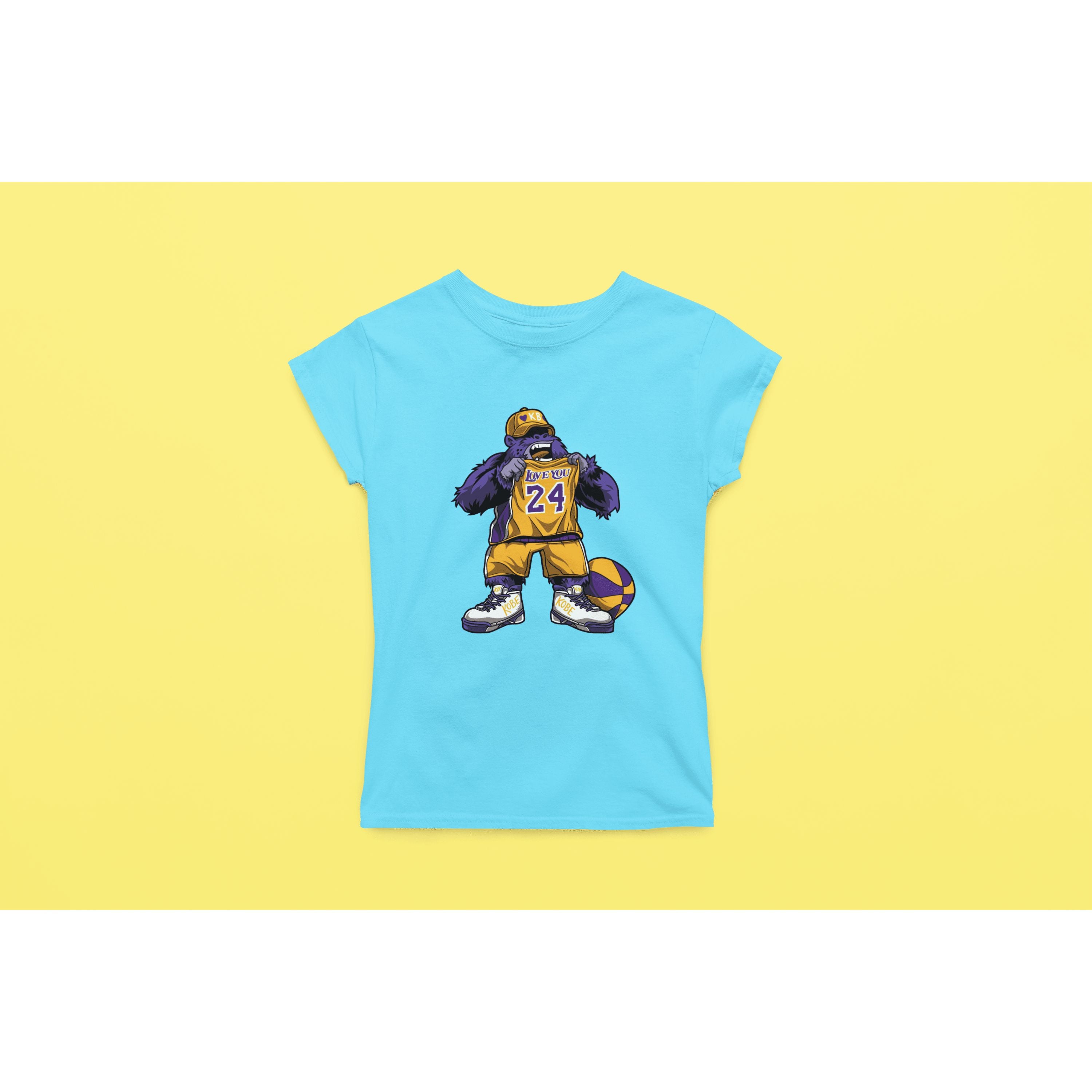 "Rainbow Gorilla ´Love you 24´ Dames T-shirt - Rainbow Gorilla Store"