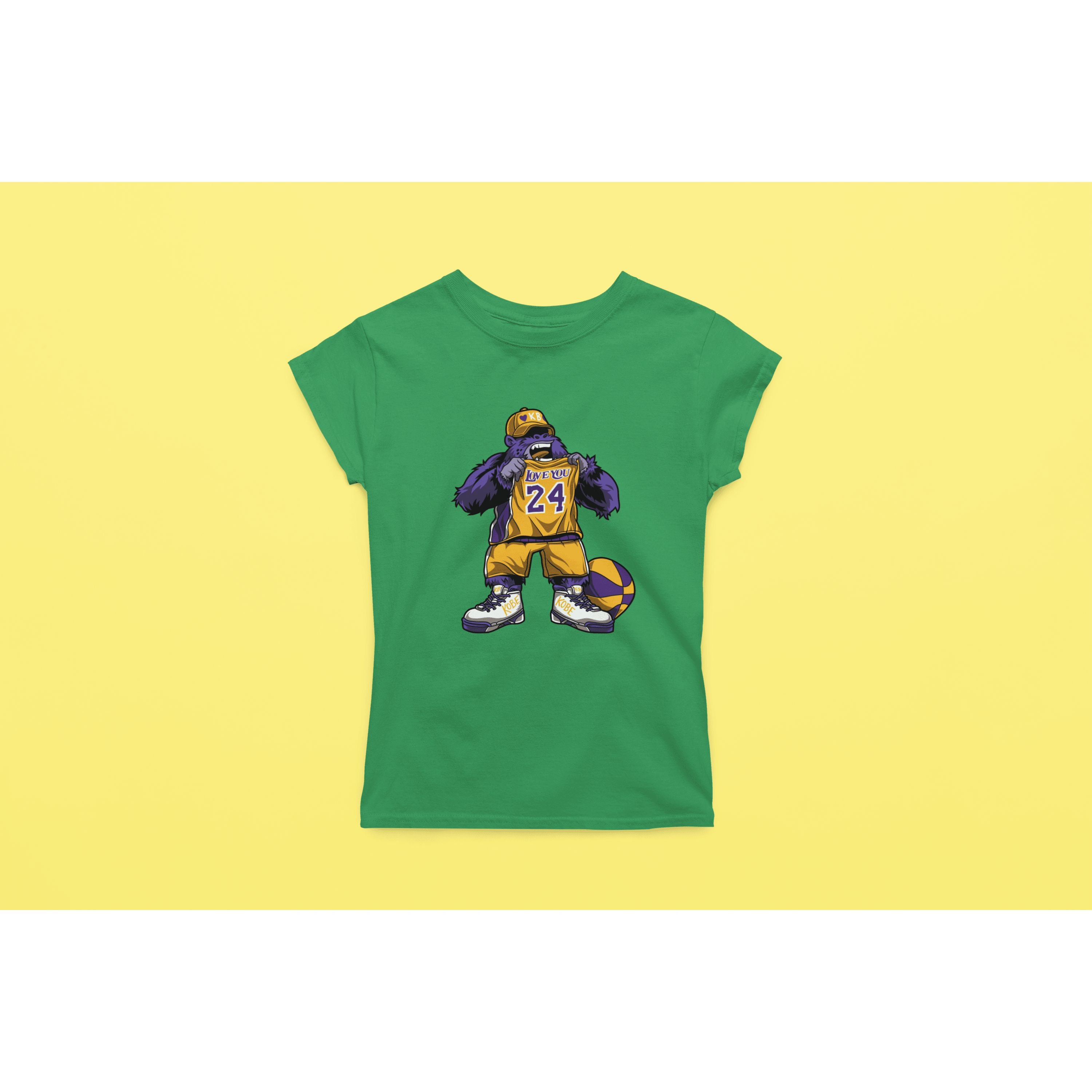 "Rainbow Gorilla ´Love you 24´ Dames T-shirt - Rainbow Gorilla Store"