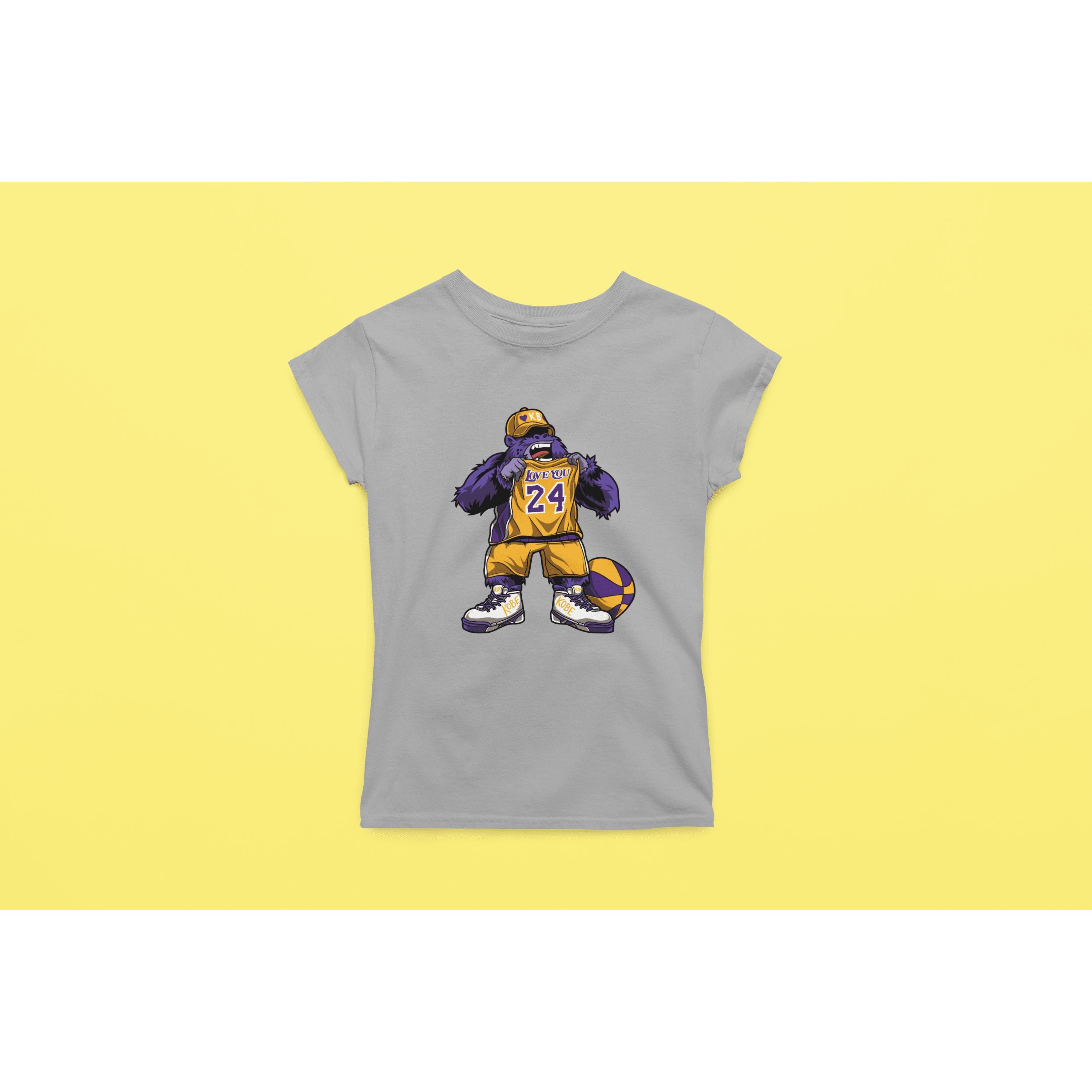 "Rainbow Gorilla ´Love you 24´ Dames T-shirt - Rainbow Gorilla Store"