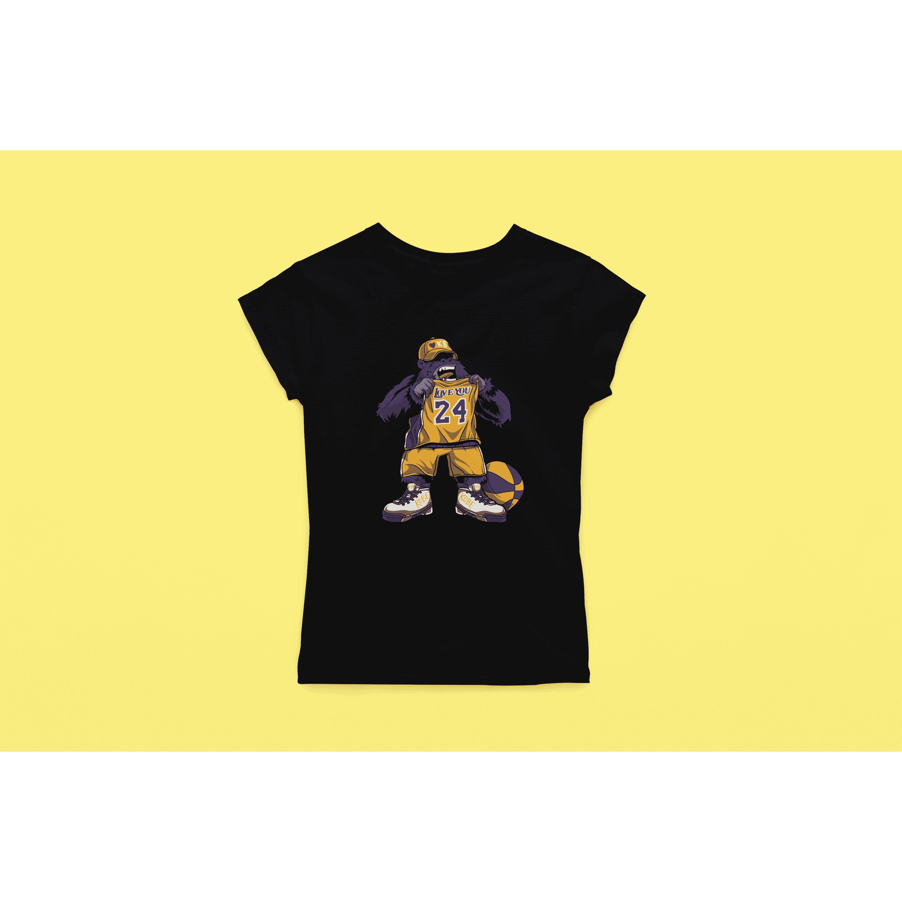 "Rainbow Gorilla ´Love you 24´ Dames T-shirt - Rainbow Gorilla Store"