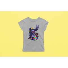 "Rainbow Gorilla ´Baller´ Dames T-shirt - Rainbow Gorilla Store"
