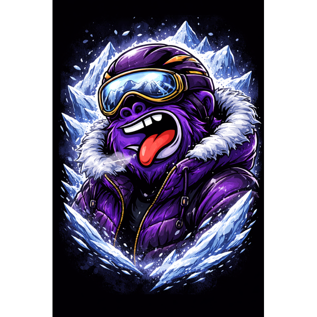 Rainbow Gorilla Winter Games Hoodie - Algemeen NL Edition