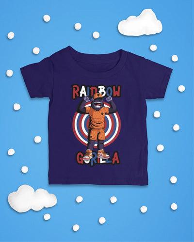 Rainbow Gorilla ´Nederlands Elftal Juich´ Baby T-shirt - Rainbow Gorilla Store