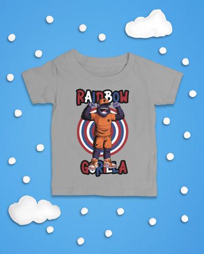 Rainbow Gorilla ´Nederlands Elftal Juich´ Baby T-shirt - Rainbow Gorilla Store