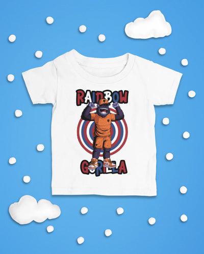 Rainbow Gorilla ´Nederlands Elftal Juich´ Baby T-shirt - Rainbow Gorilla Store