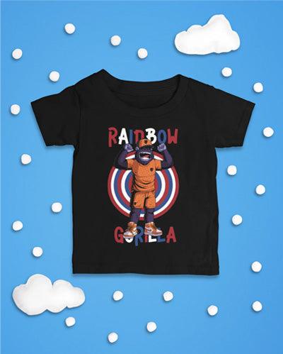 Rainbow Gorilla ´Nederlands Elftal Juich´ Baby T-shirt - Rainbow Gorilla Store