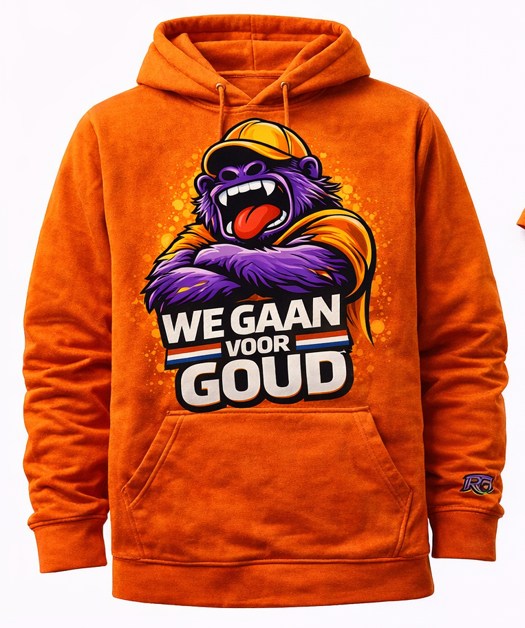 We Gaan Voor Goud – Nederlands Elftal WK 2026 Hoodie