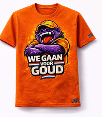 We Gaan Voor Goud – Nederlands Elftal WK 2026 T-Shirt
