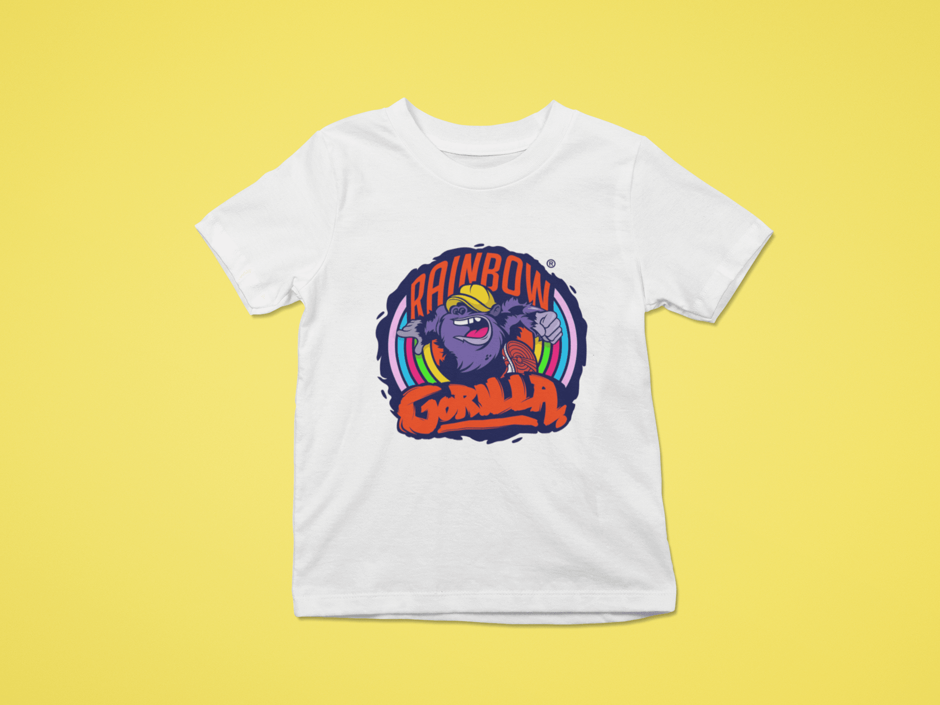 Rainbow Gorilla ´Orgineel logo´ T-shirt Kids - Rainbow Gorilla Store