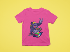 Rainbow Gorilla ´Baller´ T-shirt Kids - Rainbow Gorilla Store