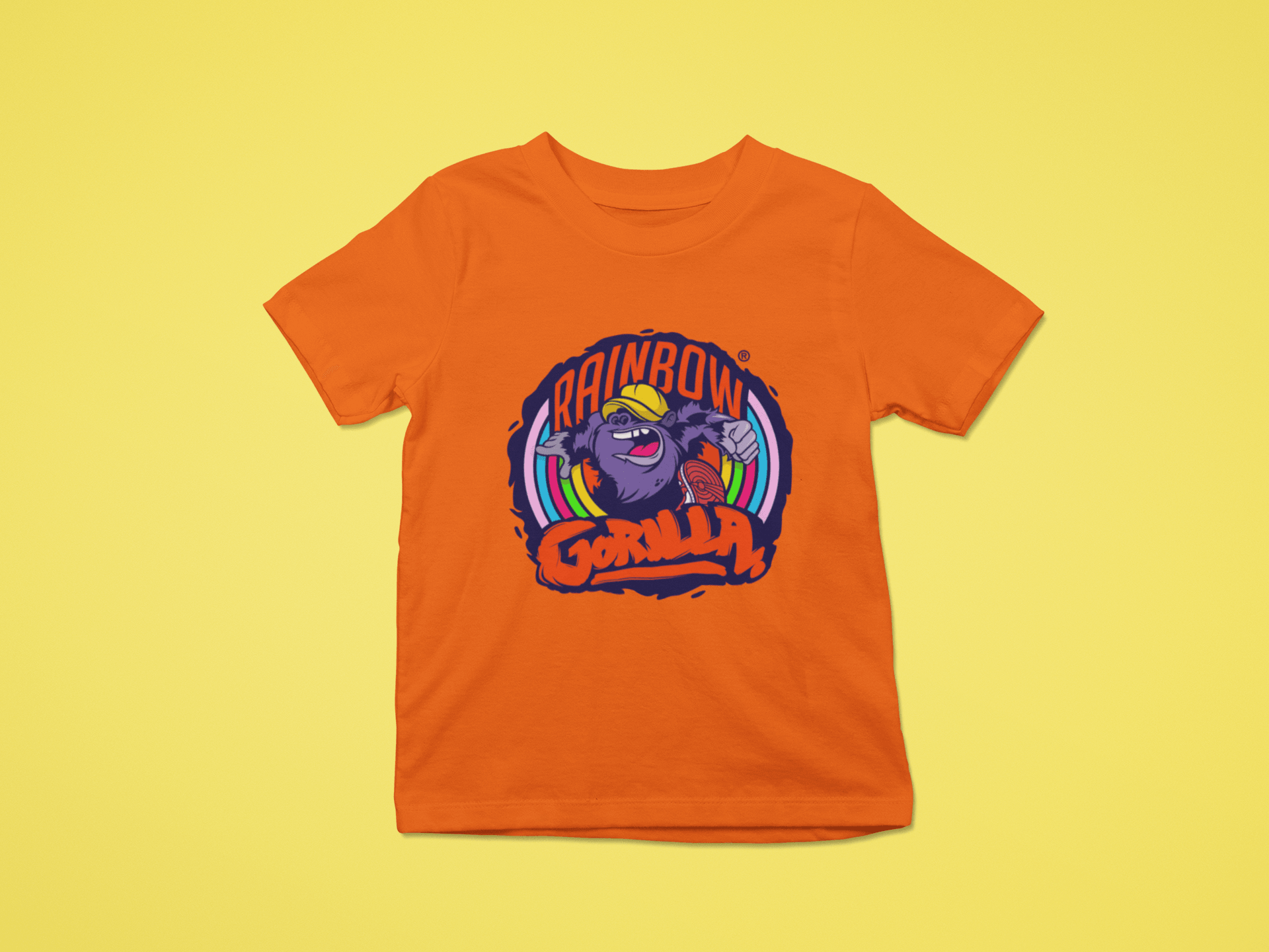 Rainbow Gorilla ´Orgineel logo´ T-shirt Kids - Rainbow Gorilla Store