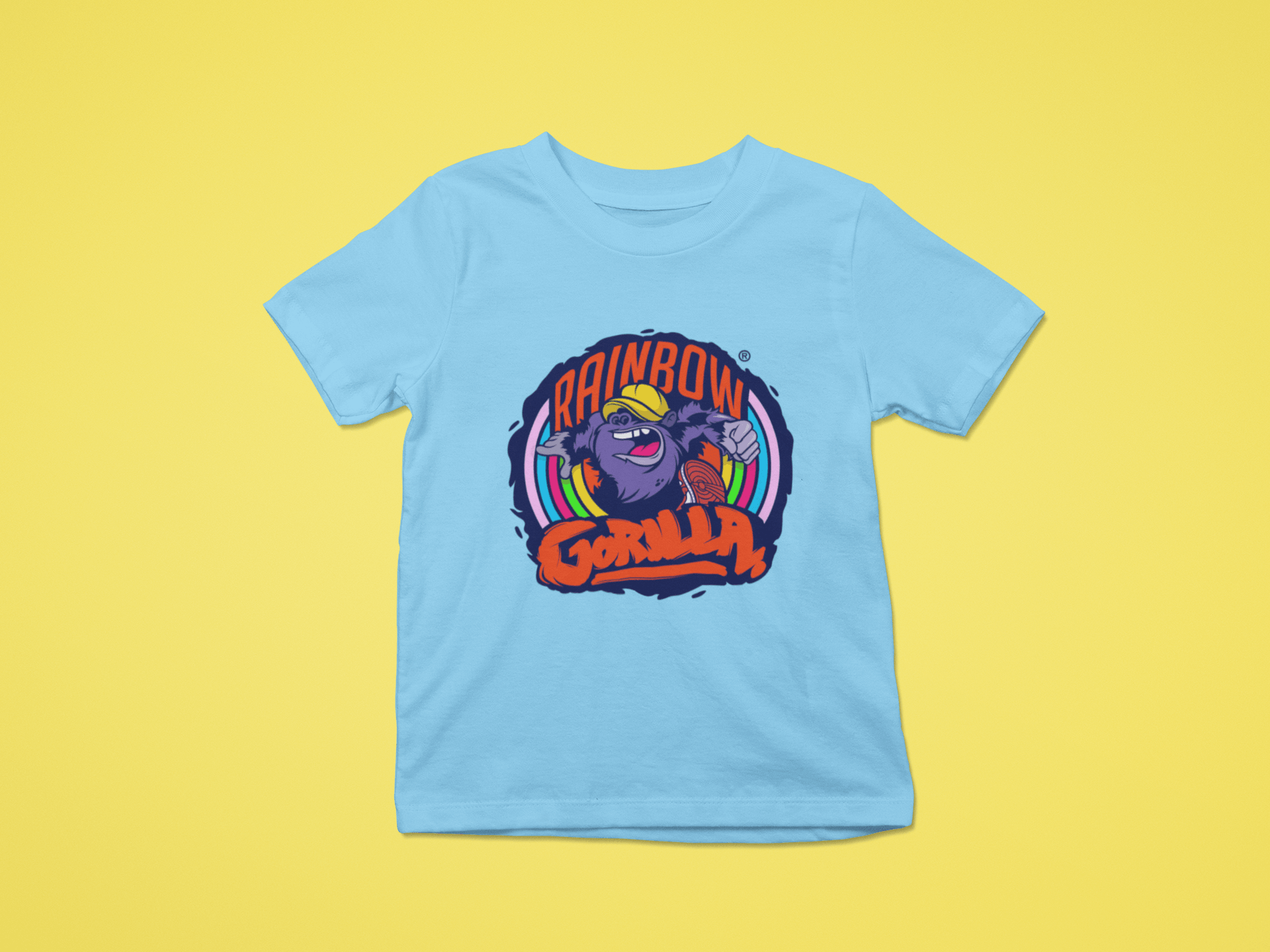 Rainbow Gorilla ´Orgineel logo´ T-shirt Kids - Rainbow Gorilla Store