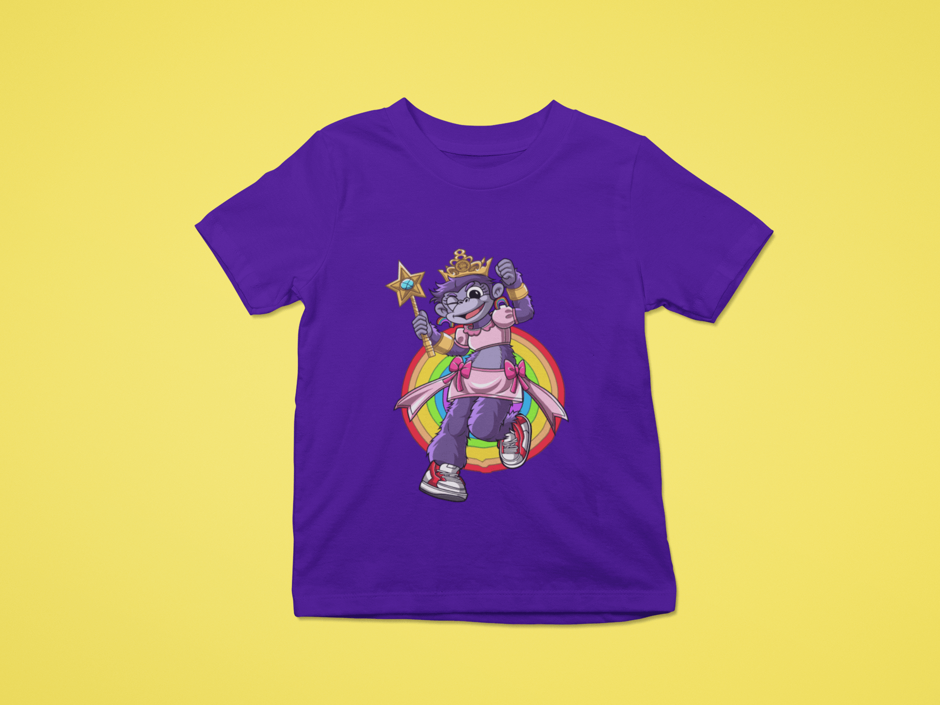 Rainbow Gorilla ´Princess Hope´ T-shirt Kids - Rainbow Gorilla Store