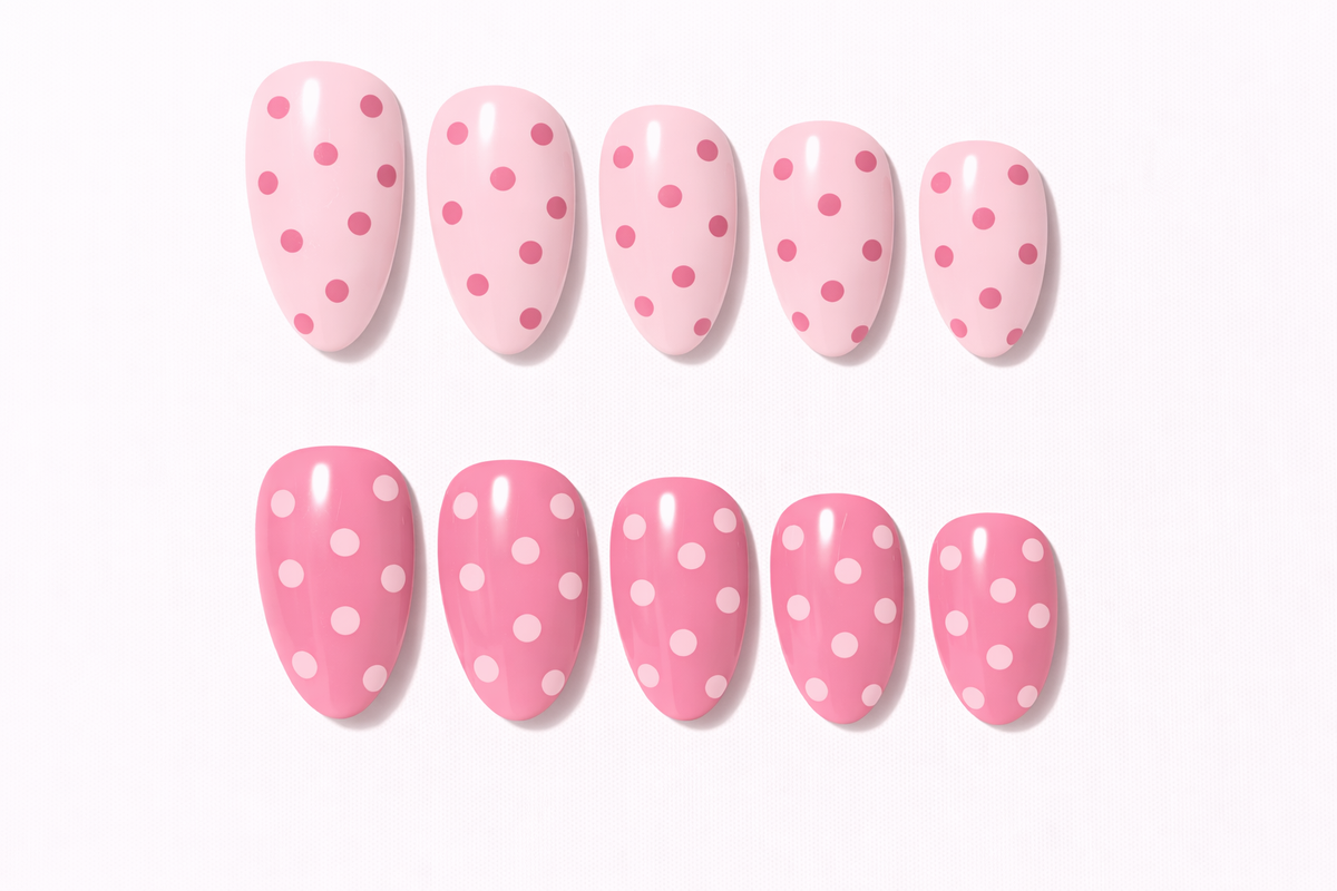 Pink pop - Press on nagels