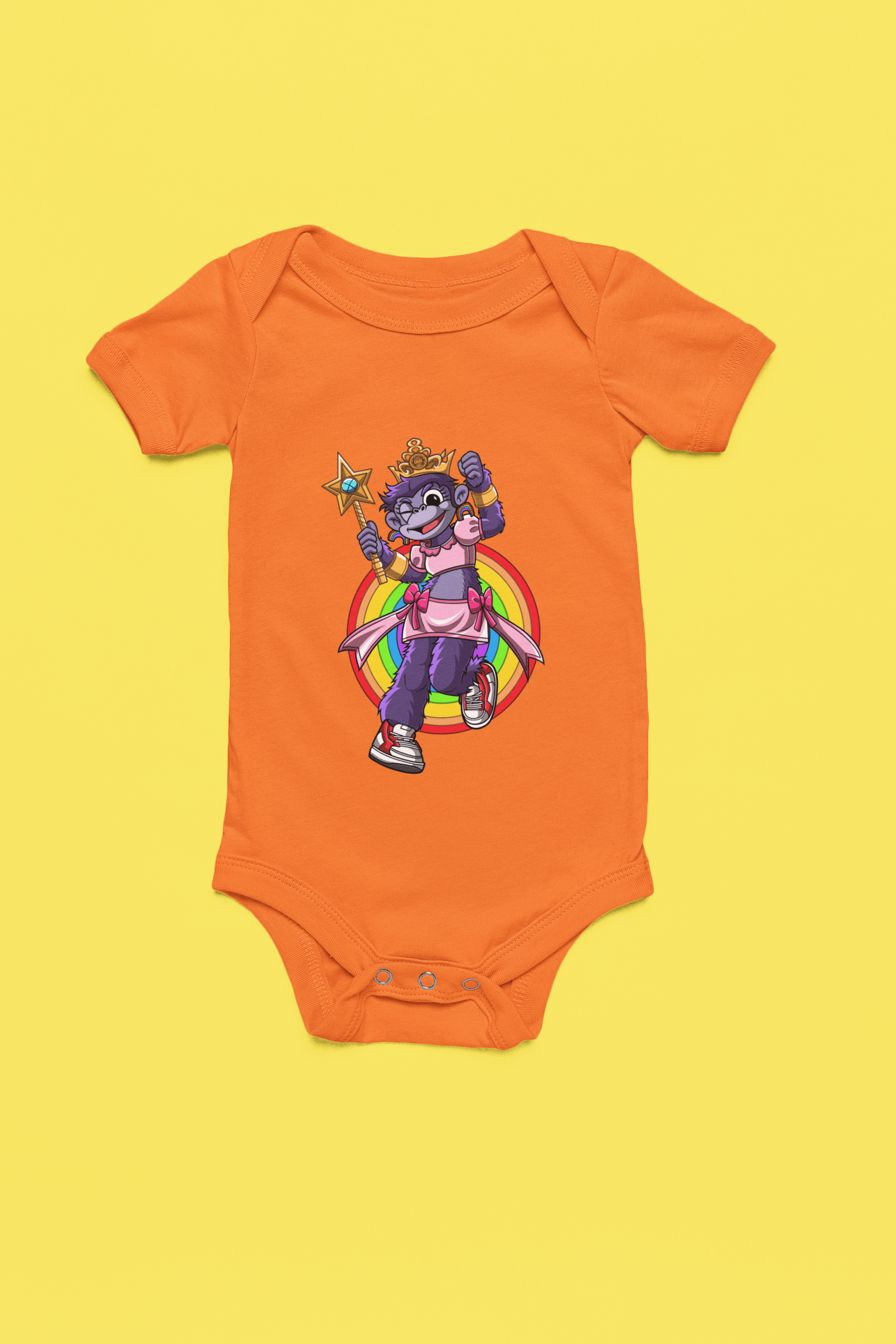 Rainbow Gorilla ´Princess Hope´ Romper - Rainbow Gorilla Store