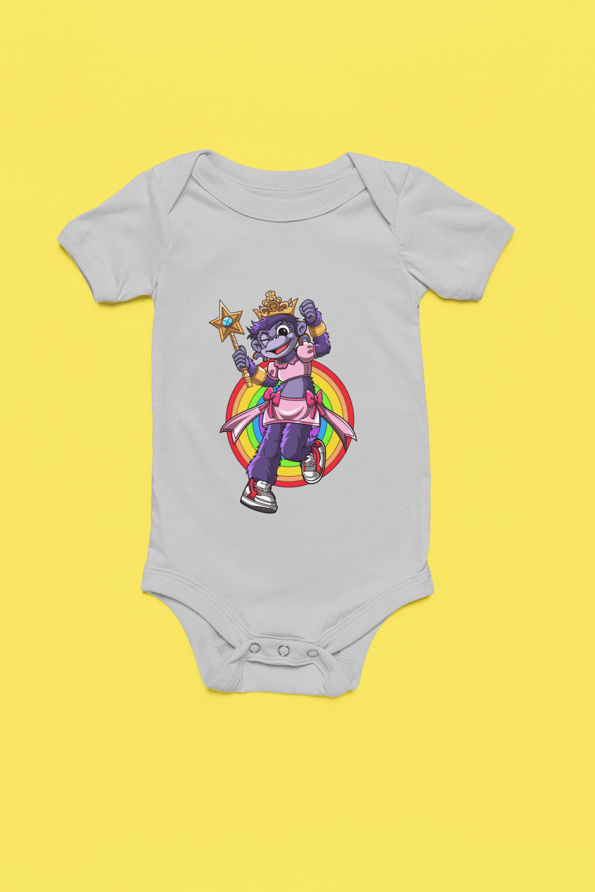 Rainbow Gorilla ´Princess Hope´ Romper - Rainbow Gorilla Store