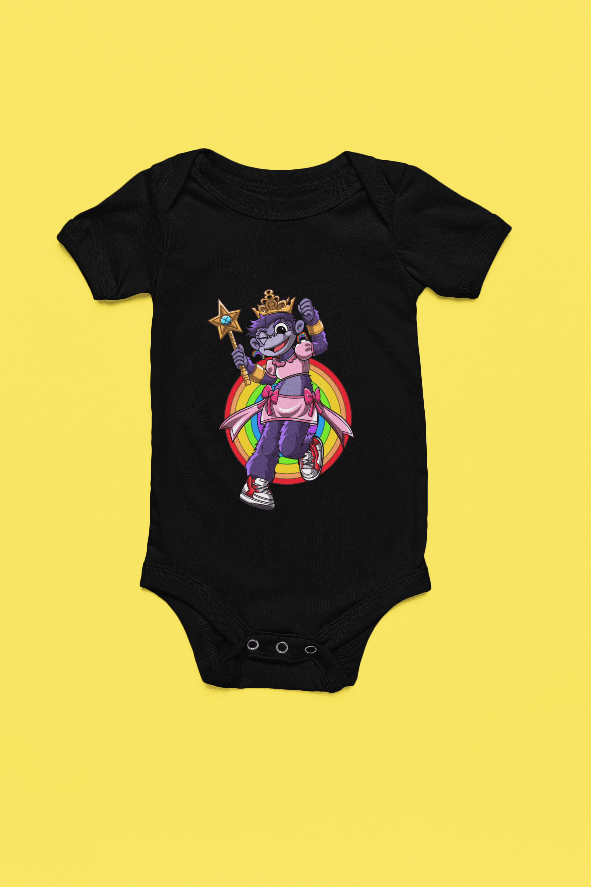 Rainbow Gorilla ´Princess Hope´ Romper - Rainbow Gorilla Store