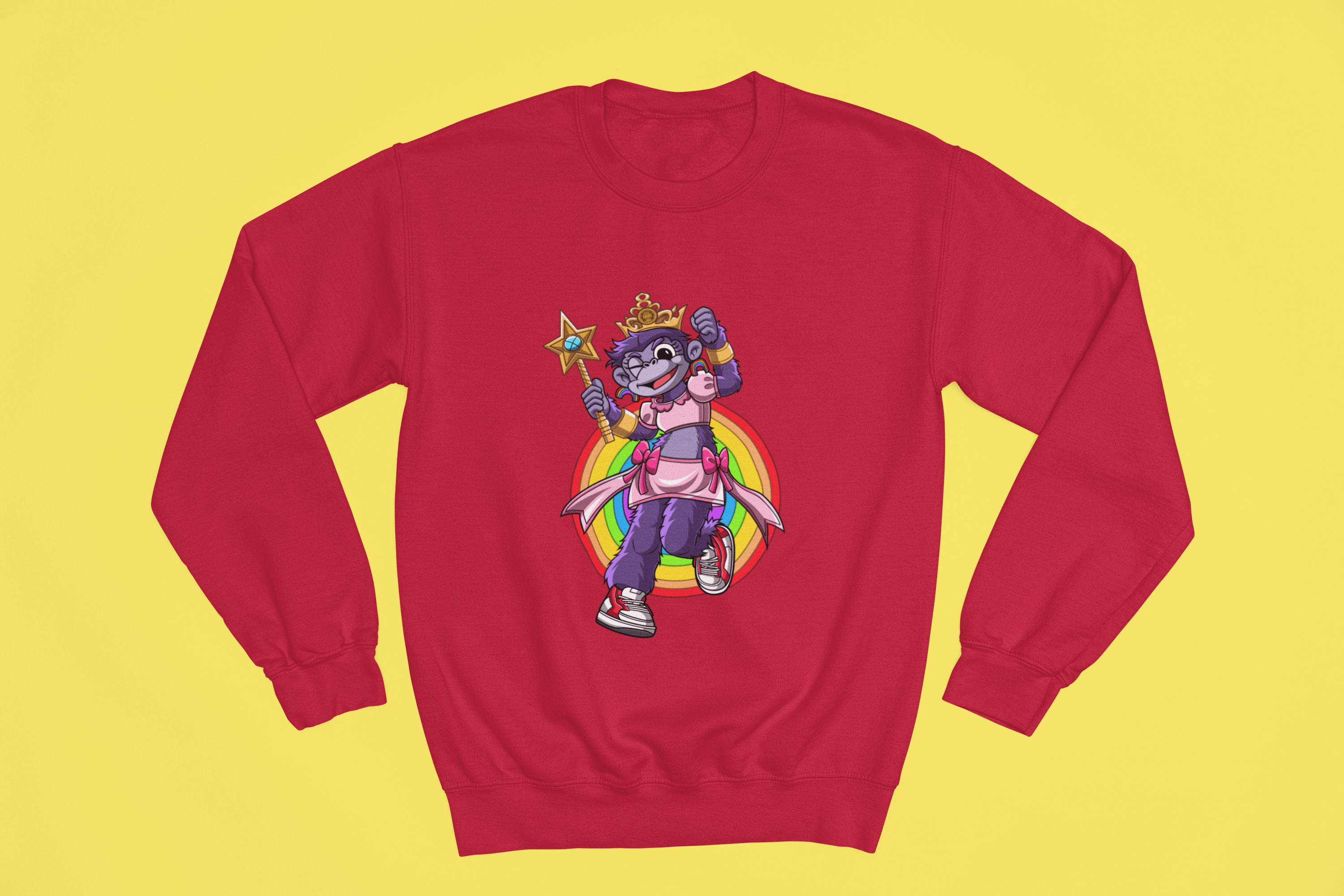 Rainbow Gorilla ´Princess Hope´ Sweater - Rainbow Gorilla Store