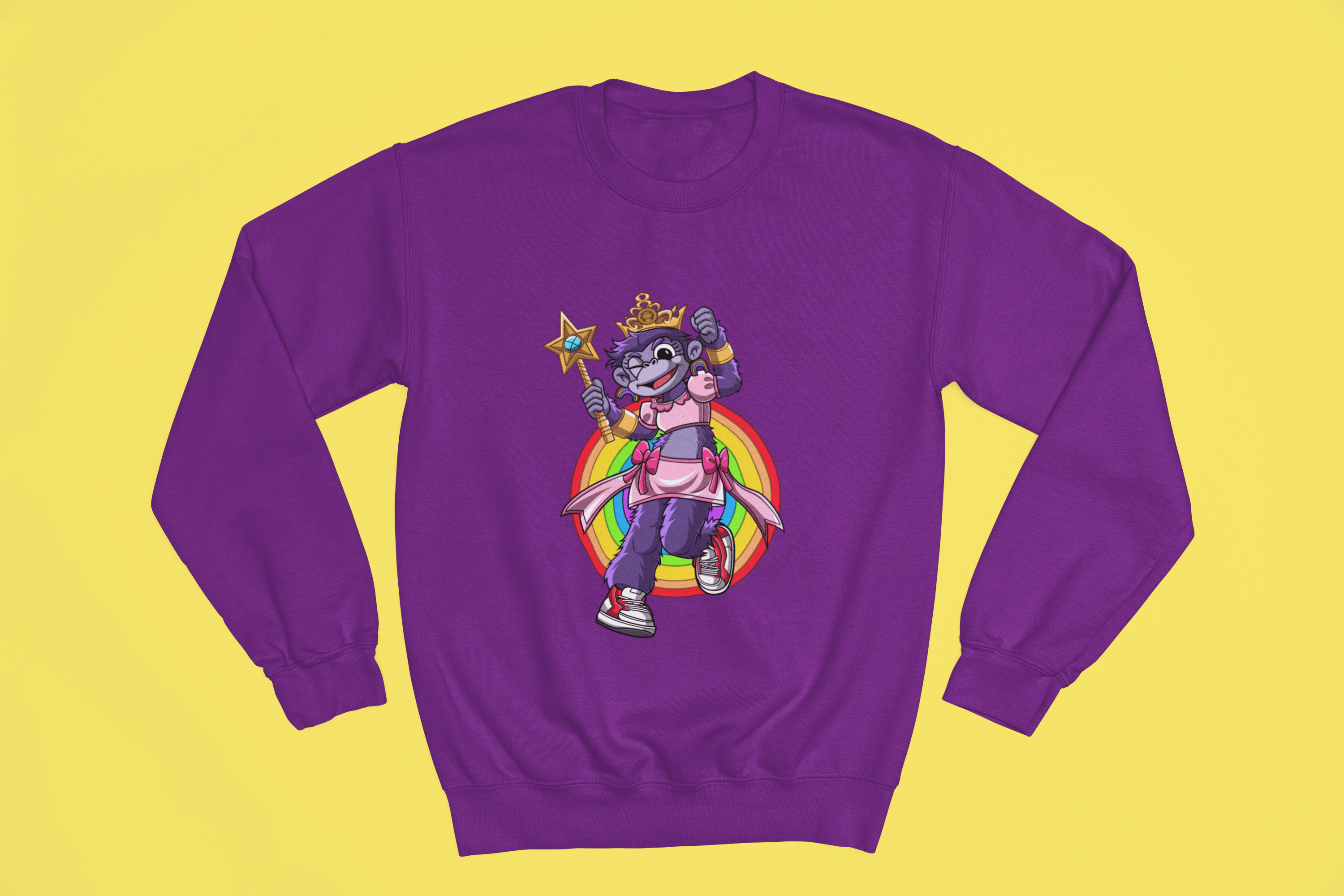 Rainbow Gorilla ´Princess Hope´ Sweater - Rainbow Gorilla Store