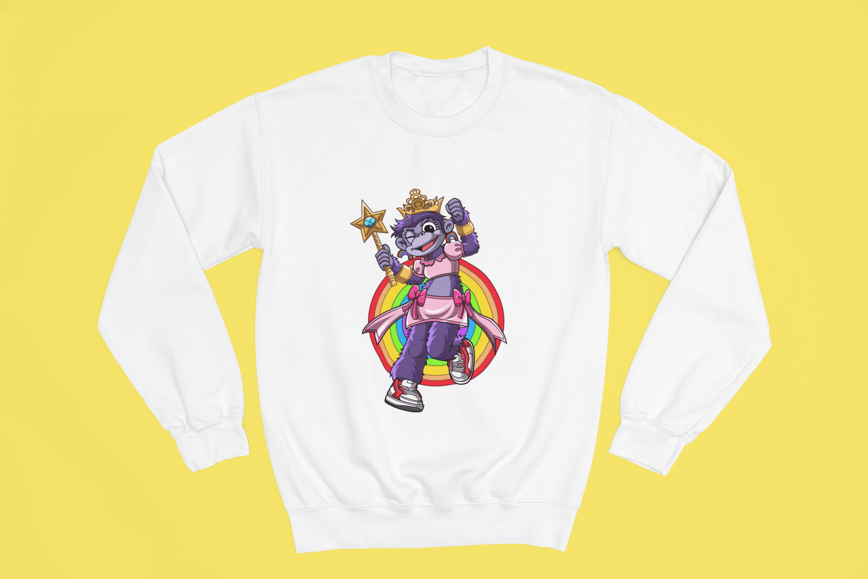 Rainbow Gorilla ´Princess Hope´ Sweater - Rainbow Gorilla Store