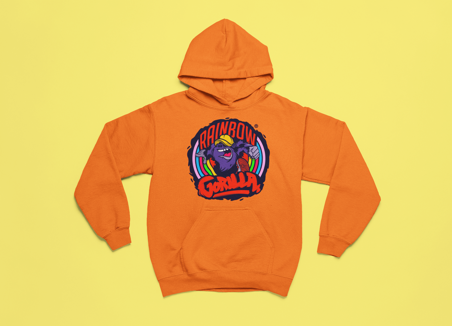 Rainbow Gorilla 'Orgineel Logo' Hoody Kids - Rainbow Gorilla Store