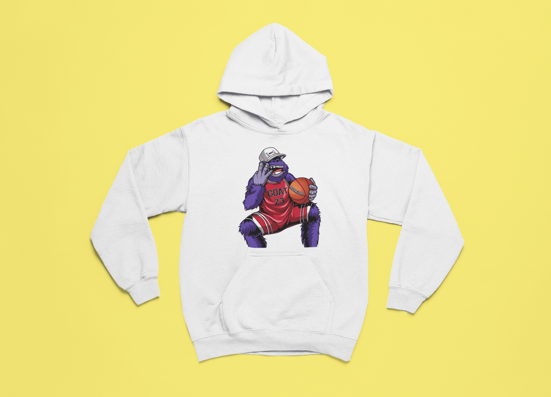 Rainbow Gorilla 'The GOAT' Hoody Kids - Rainbow Gorilla Store