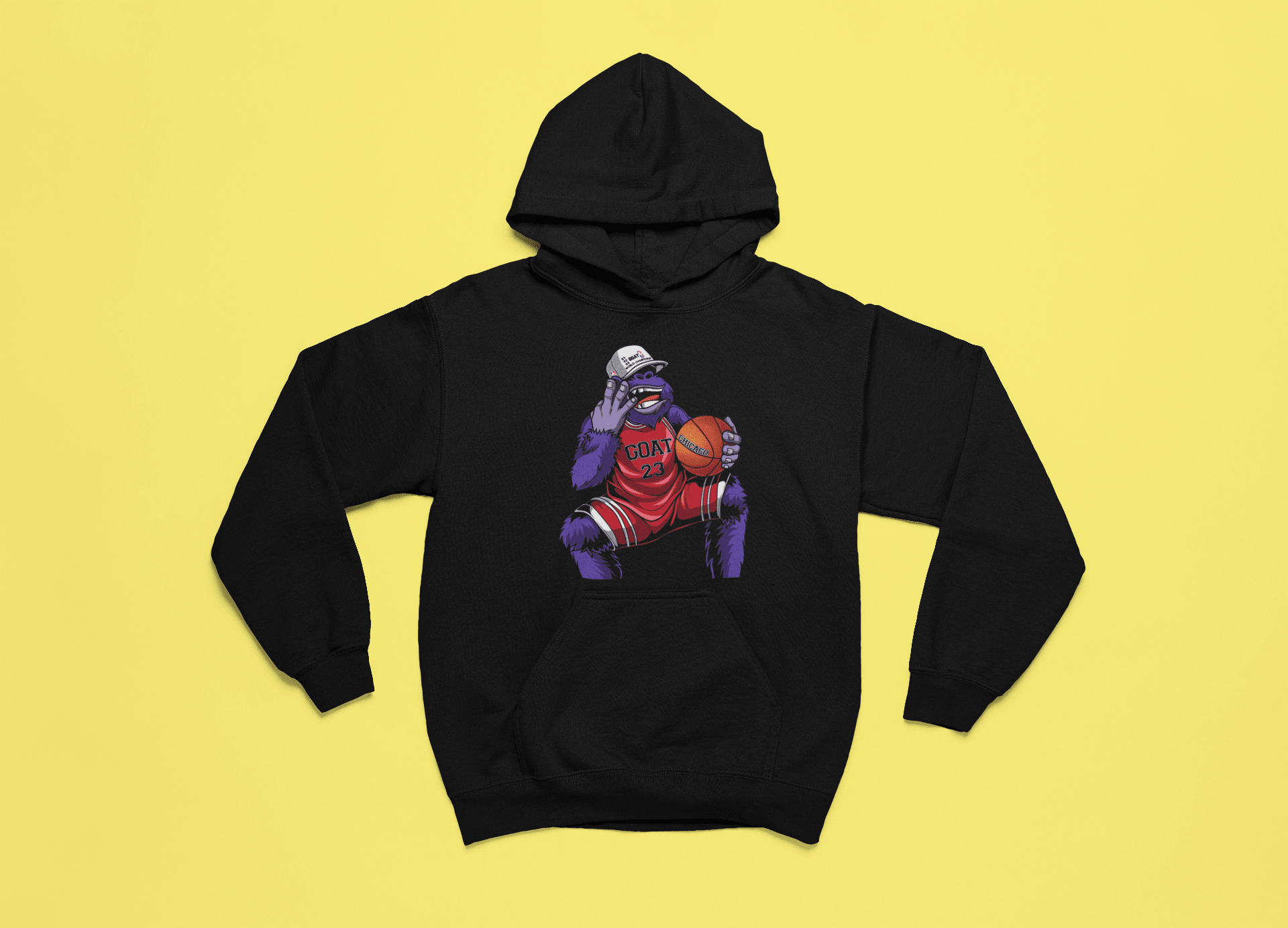 Rainbow Gorilla 'The GOAT' Hoody Kids - Rainbow Gorilla Store