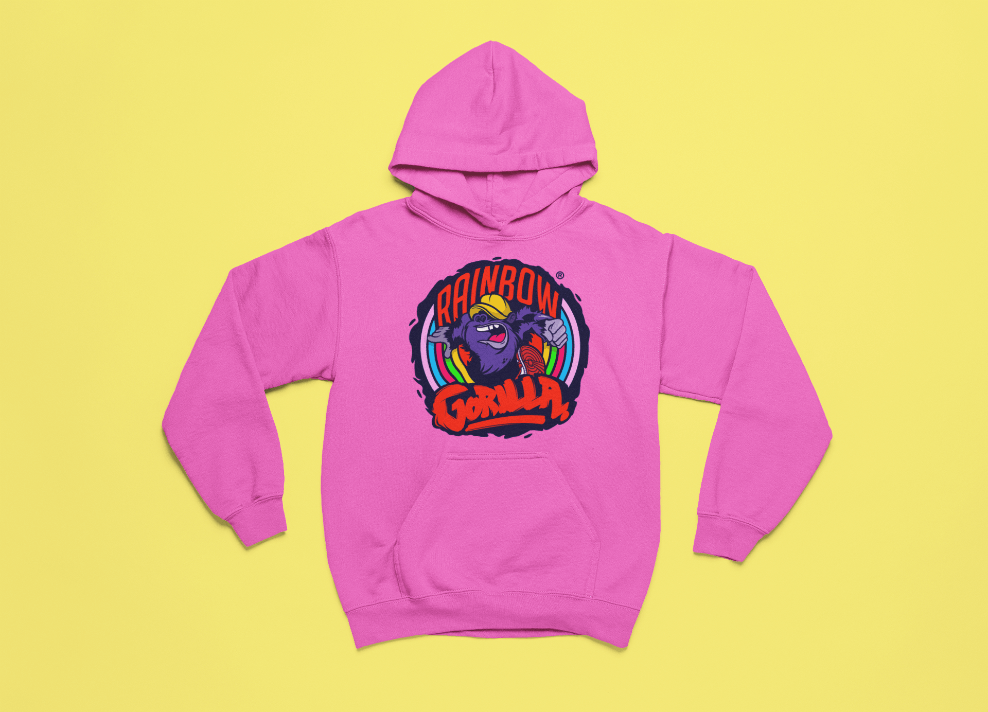 Rainbow Gorilla 'Orgineel Logo' Hoody Kids - Rainbow Gorilla Store