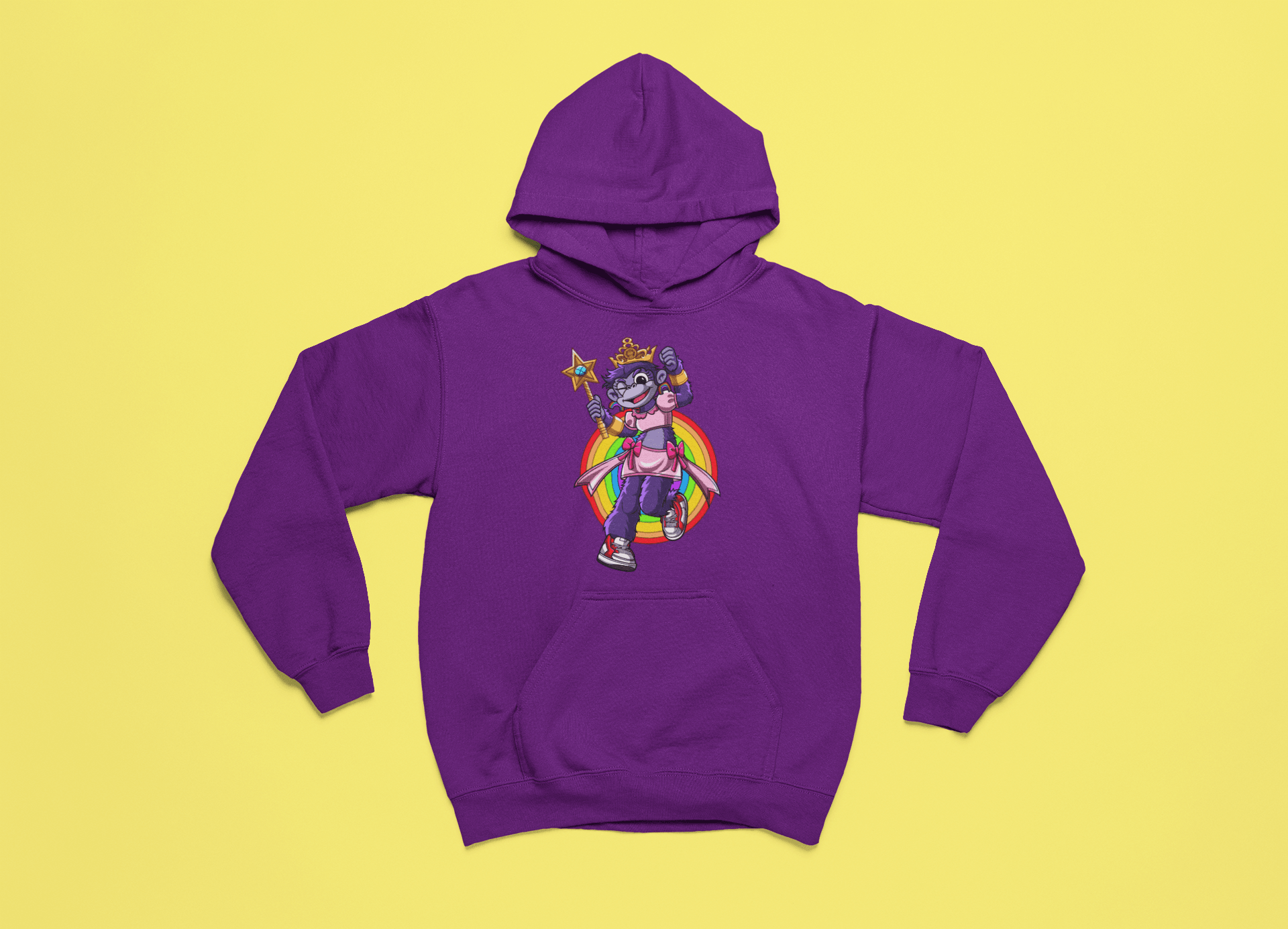 Rainbow Gorilla ´Princess Hope´ Hoody - Rainbow Gorilla Store