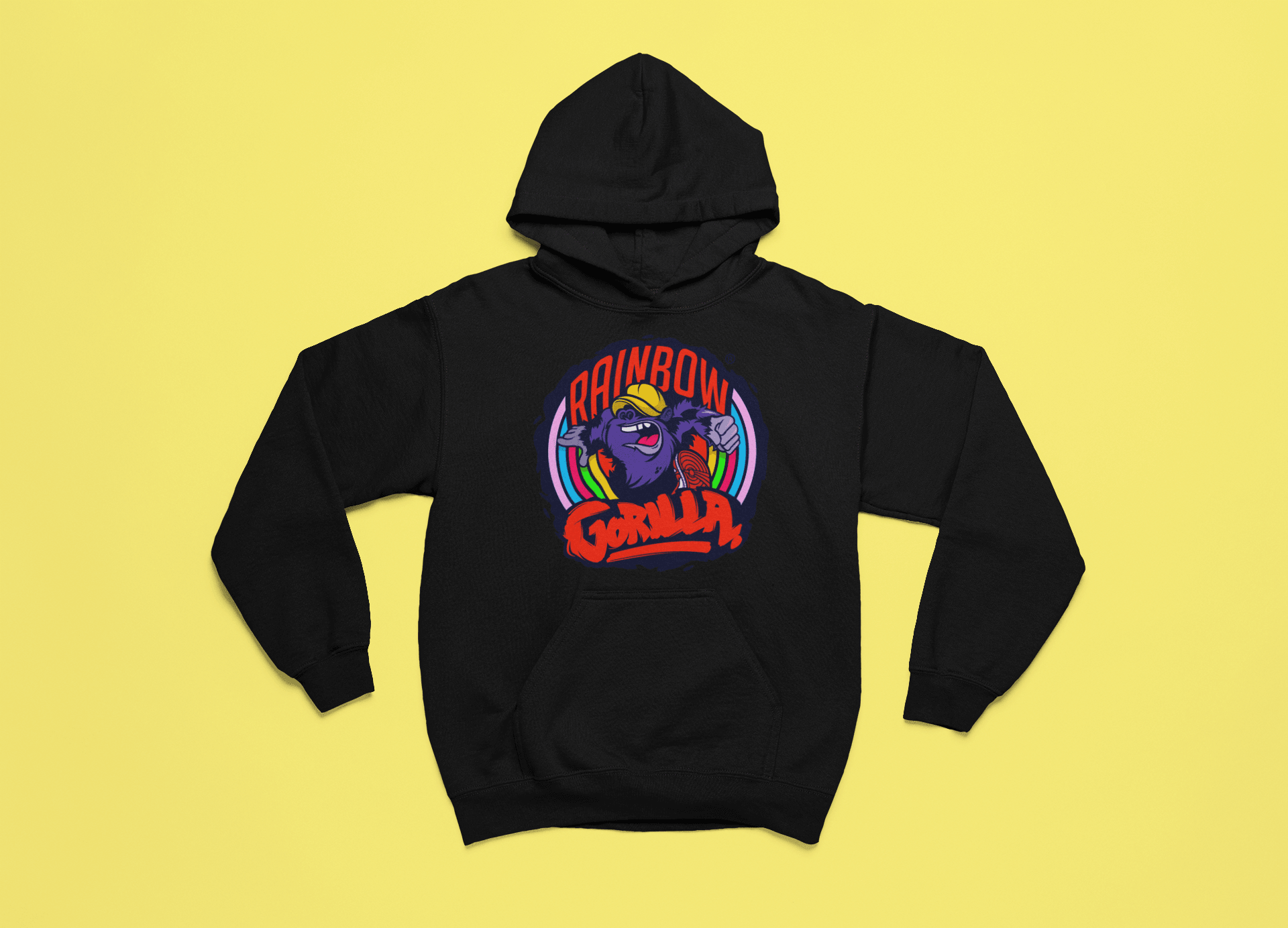 Rainbow Gorilla 'Orgineel Logo' Hoody Kids - Rainbow Gorilla Store