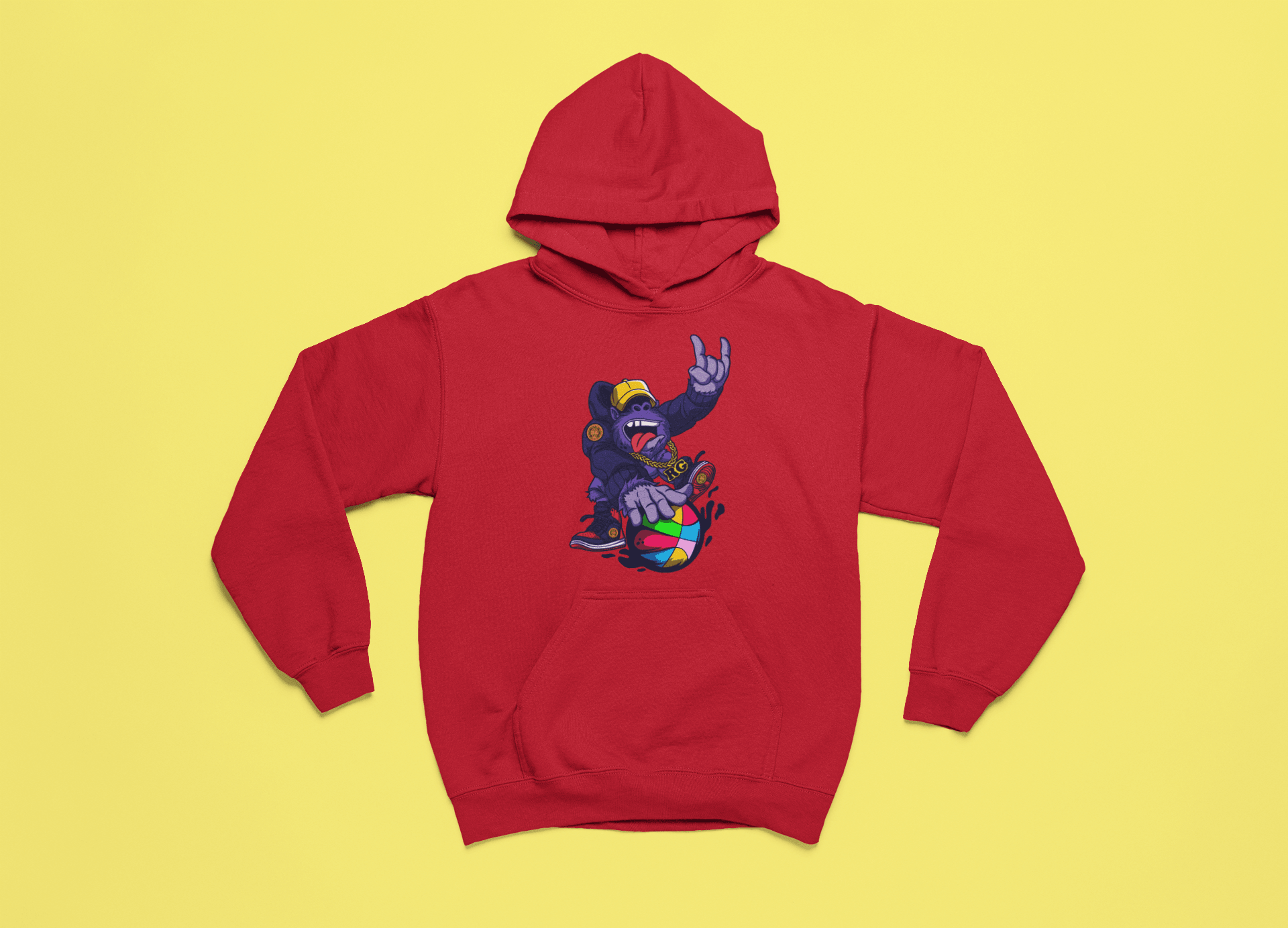 Rainbow Gorilla 'Baller' Hoody Kids - Rainbow Gorilla Store