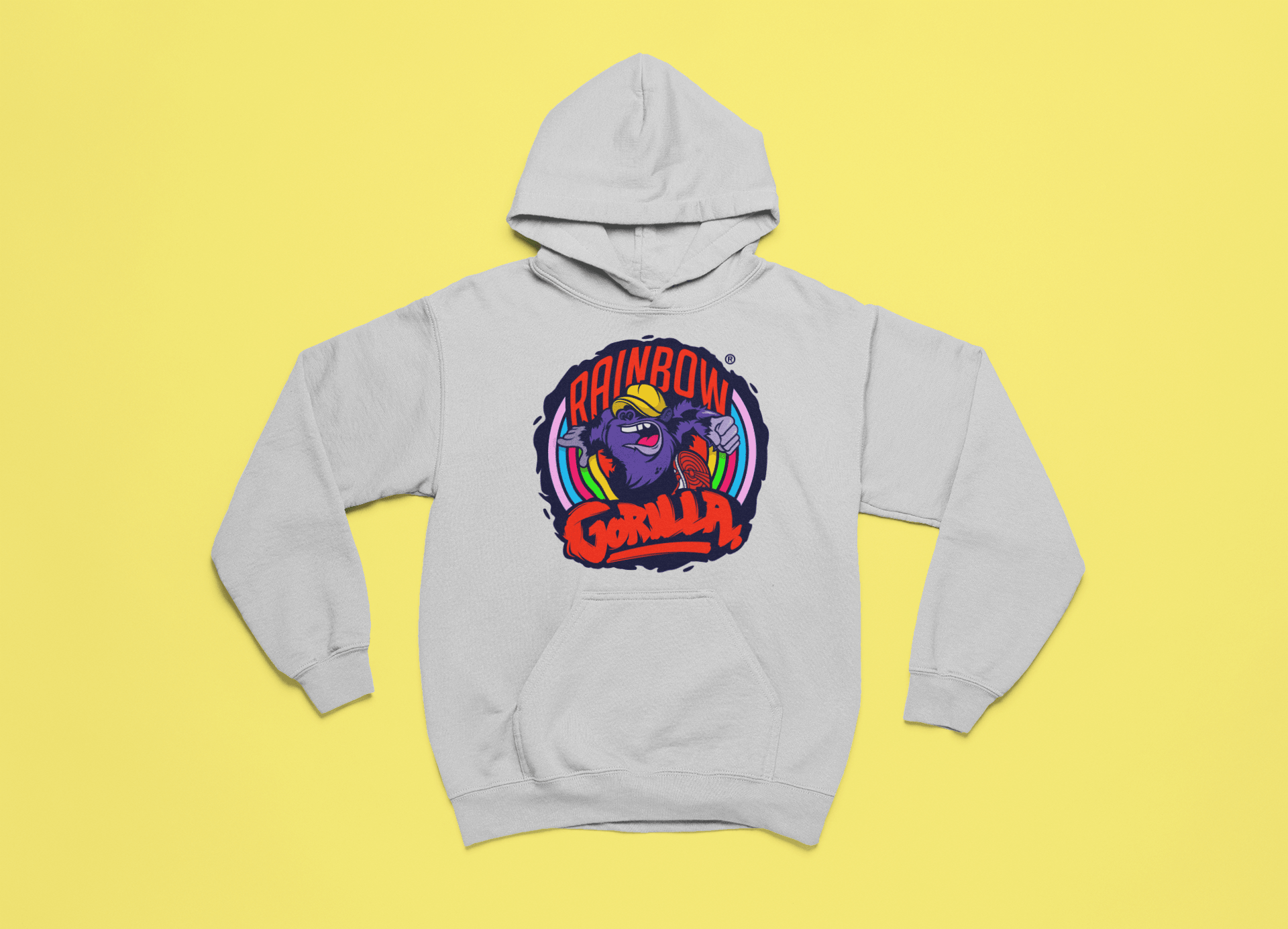 Rainbow Gorilla 'Orgineel Logo' Hoody Kids - Rainbow Gorilla Store