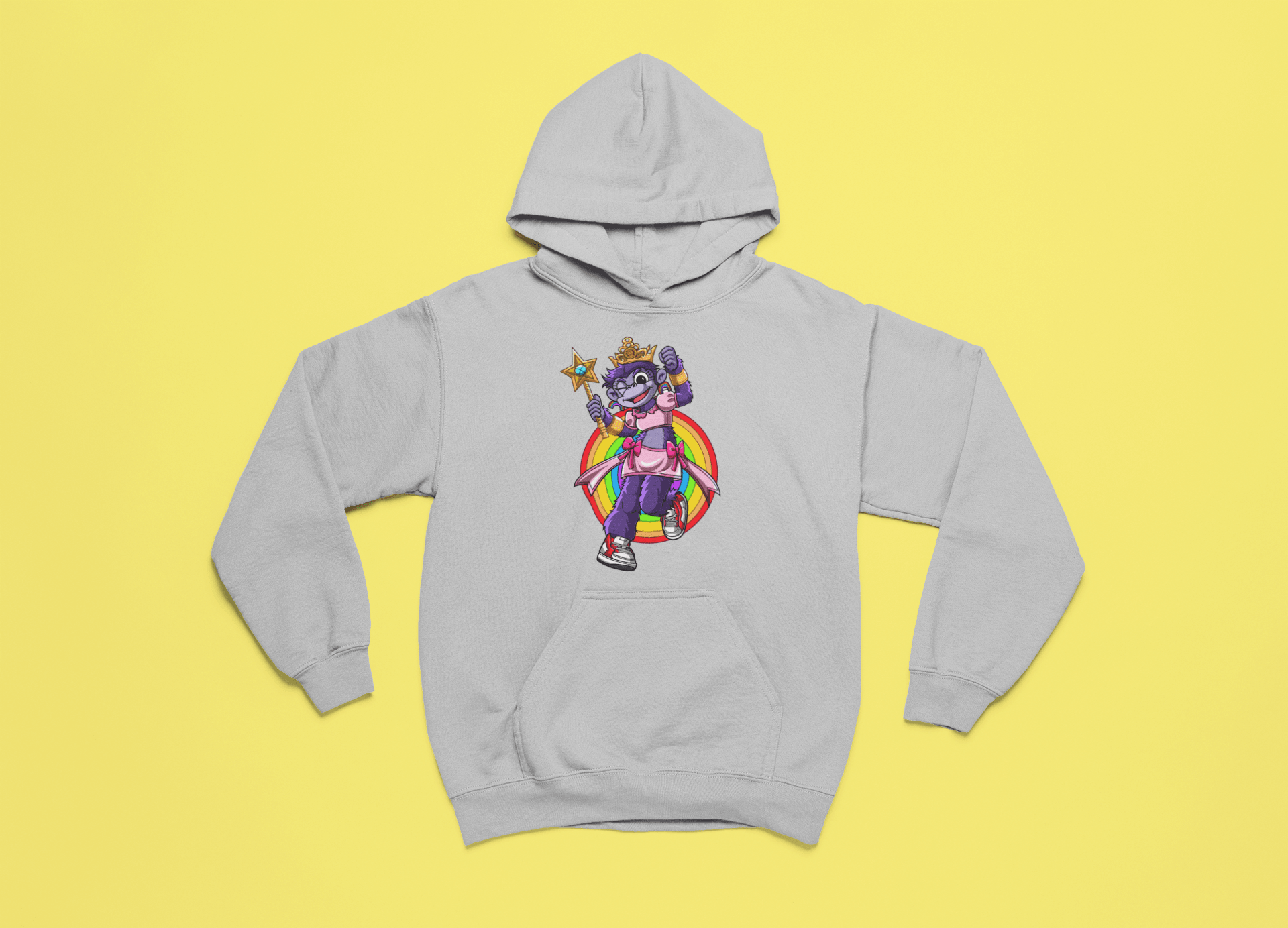 Rainbow Gorilla ´Princess Hope´ Hoody - Rainbow Gorilla Store